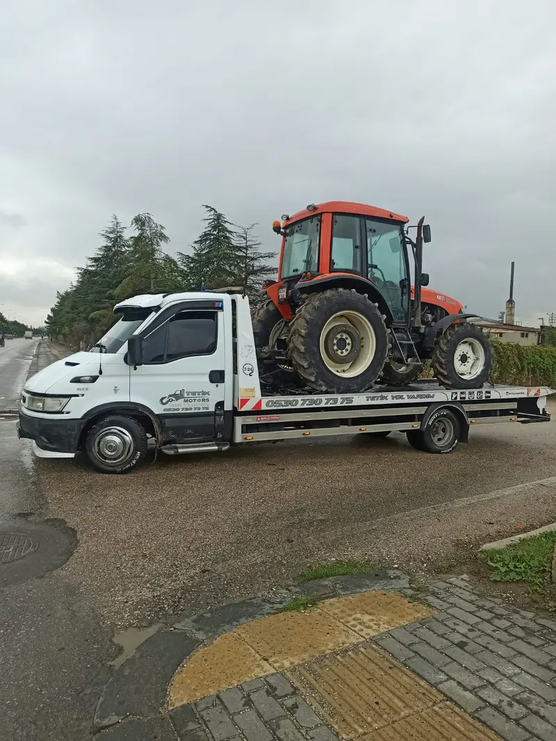 Traktör taşıma – Tetik Yol Yardım Çubuk oto çekici